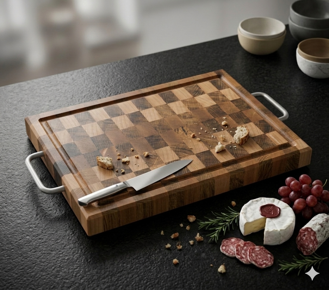 Planche en bois debout Chêne et Hêtre