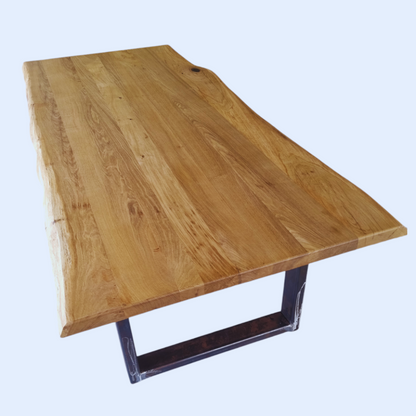 Table à manger "BASTION" en frêne massif